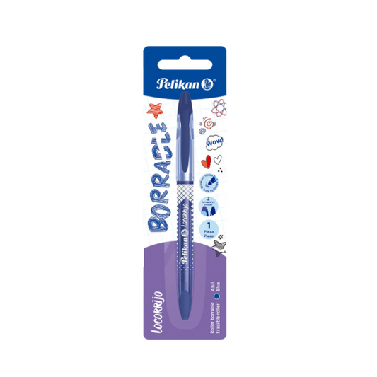 BOLIGRAFOS BORRABLES REOLLER LOCORRIJO AZUL BLISTER