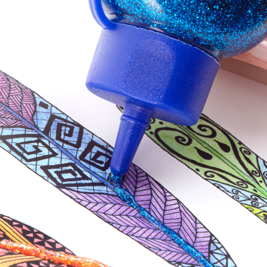 EGA C/ESCARCHA DIAMANTINA 60ML AZUL ELECTRICO