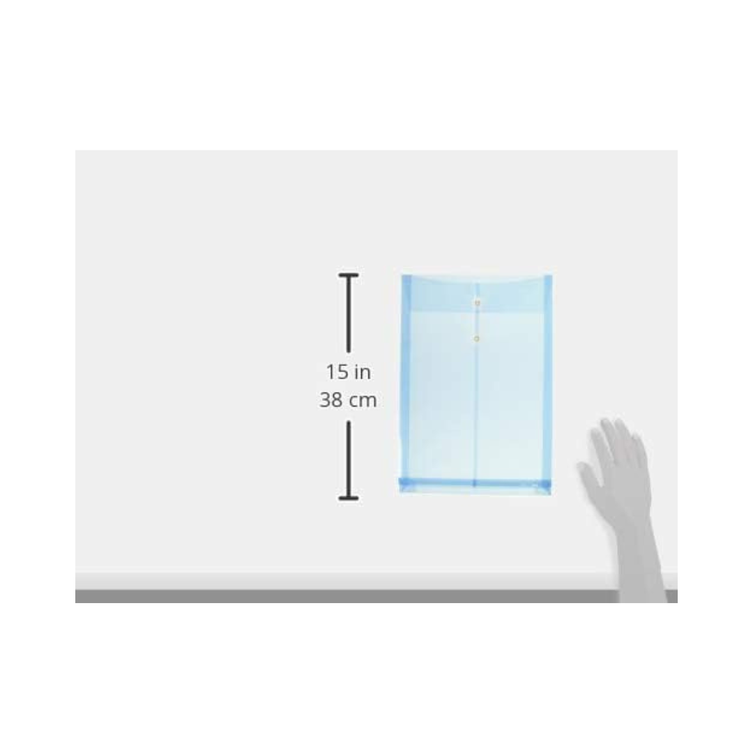 SOBRES PLASTICOS TRANSLUCIDOS (10 X 14.5) SURTIDO