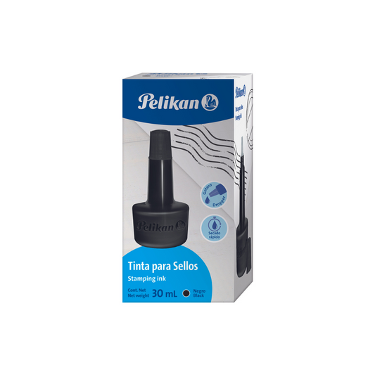 TINTA GOTERO P/ALMOHADILLA 30ml NEGRA