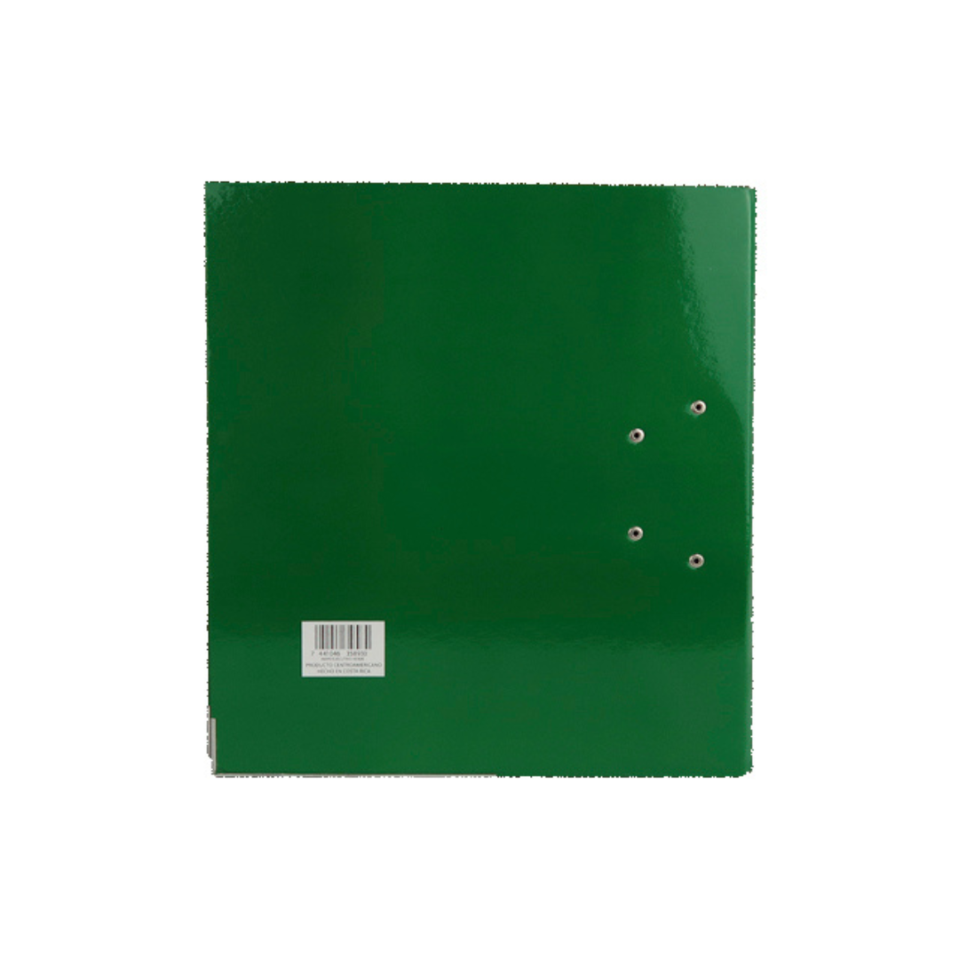 CARPETAS SIMPLEX EJECUTIVA C/BRILLO VERDE