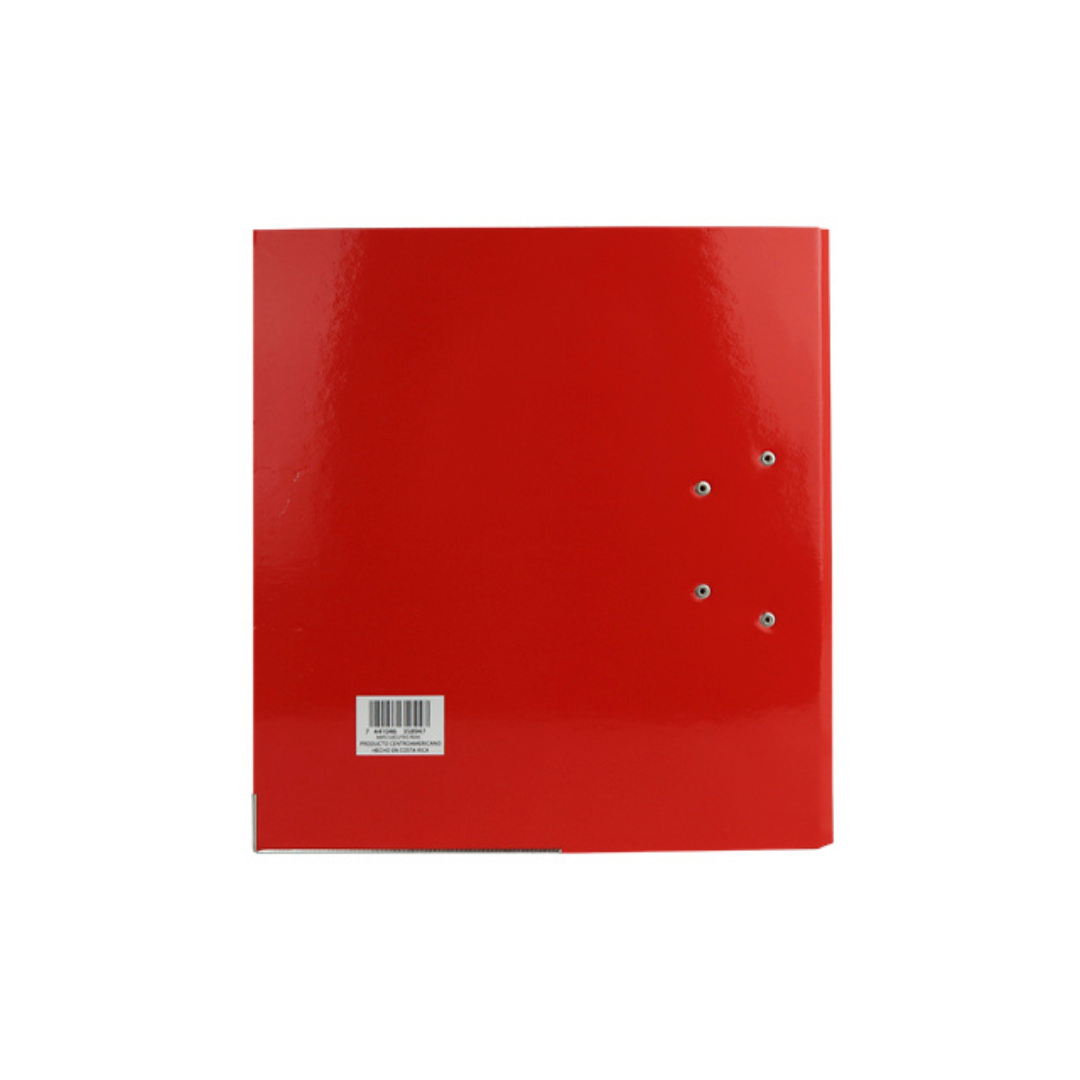 CARPETAS SIMPLEX EJECUTIVA C/BRILLO ROJA UNIDAD 1