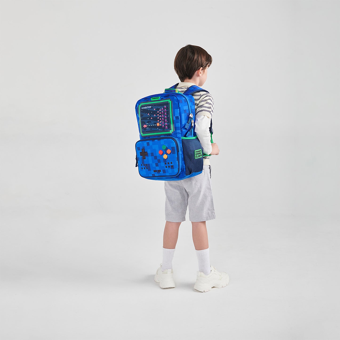 MOCHILA CHENSON ORIGINAL GRANDE GALAGA AZUL XXV