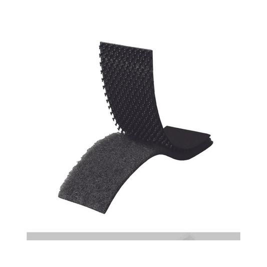 VELCRO EN ROLLO (2.5 X 200cm) NEGRO 2/1 (Cintas de Montaje)