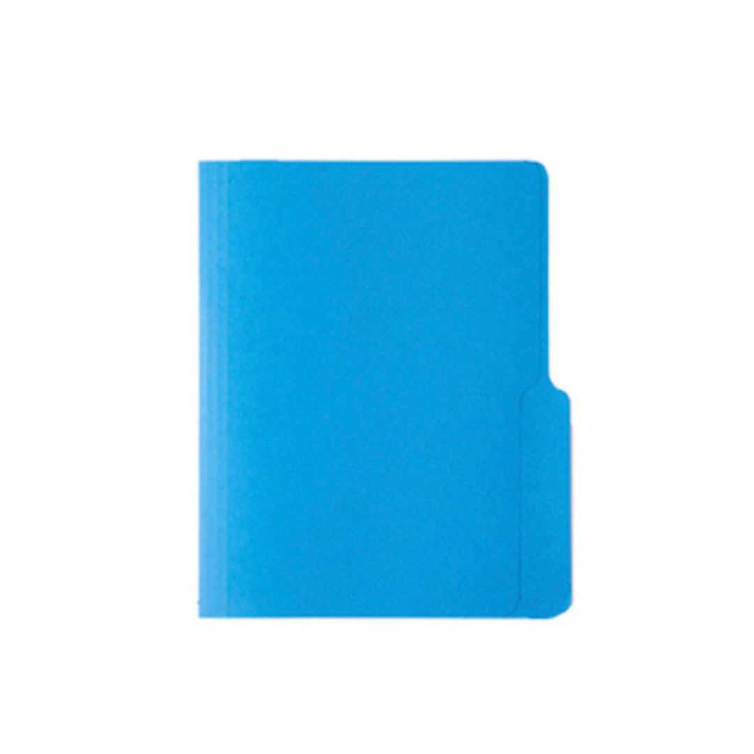 FOLDERS MANILA (8.5 X 11) AZUL 125/1 UNIDAD 1