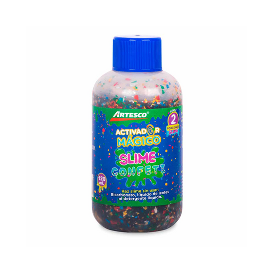 ACTIVADOR MAGICO SLIME CONFETTI 120ML