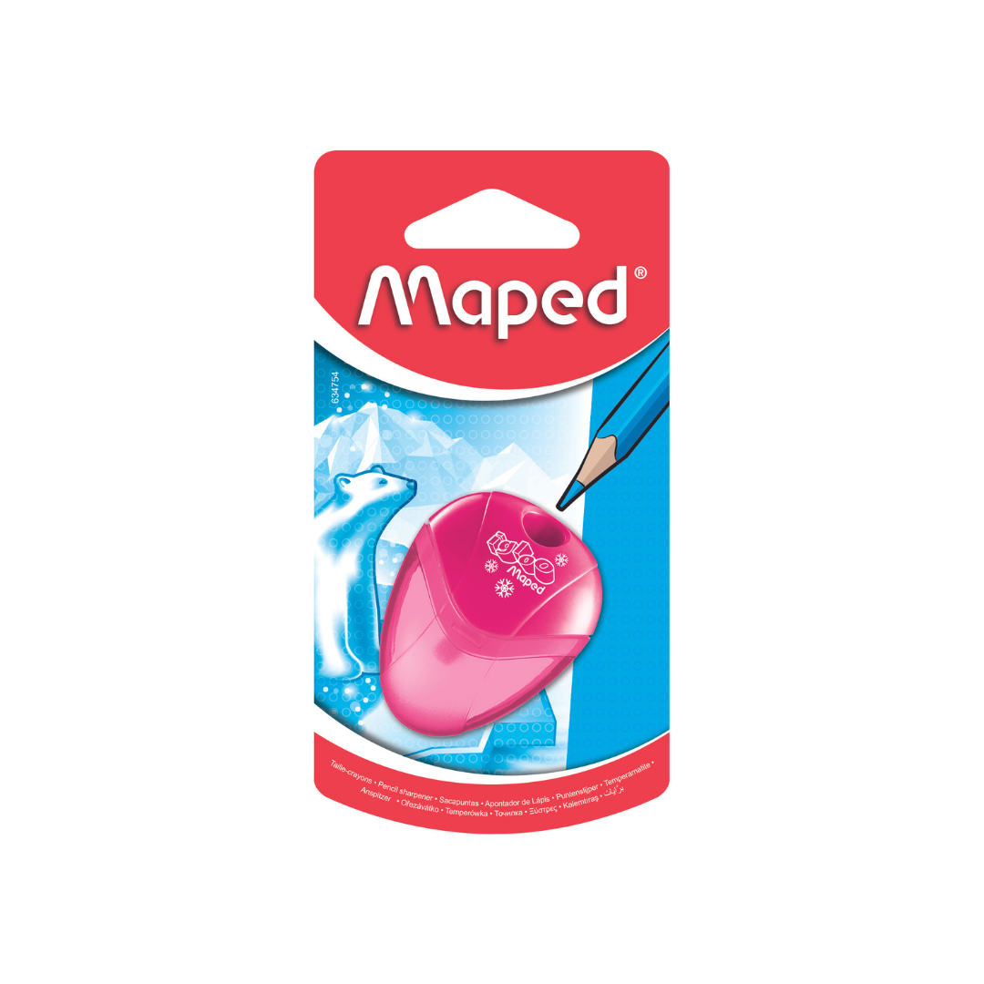 SACAPUNTAS C/DEPOSITO IGLOO 1 HOYO BLISTER