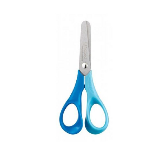 TIJERA ESCOLAR 4" PTA REDONDA UNIDAD Display