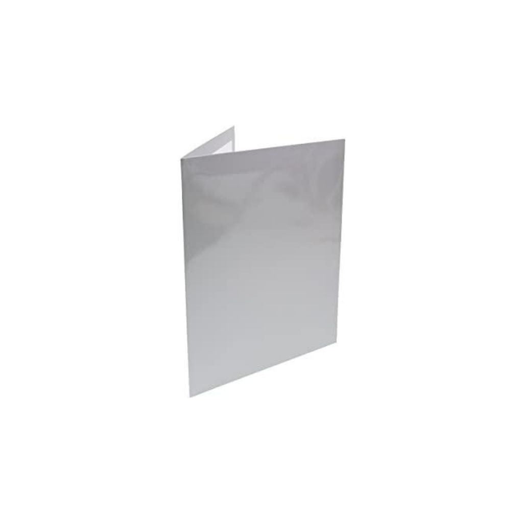 FOLDER PLASTICO C/BOLSILLO BLANCO PAQ. 24
