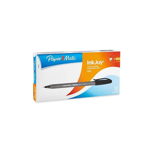 BOLIGRAFOS INKJOY 100 ST 2/1 NEGRO BLISTER BLANDO