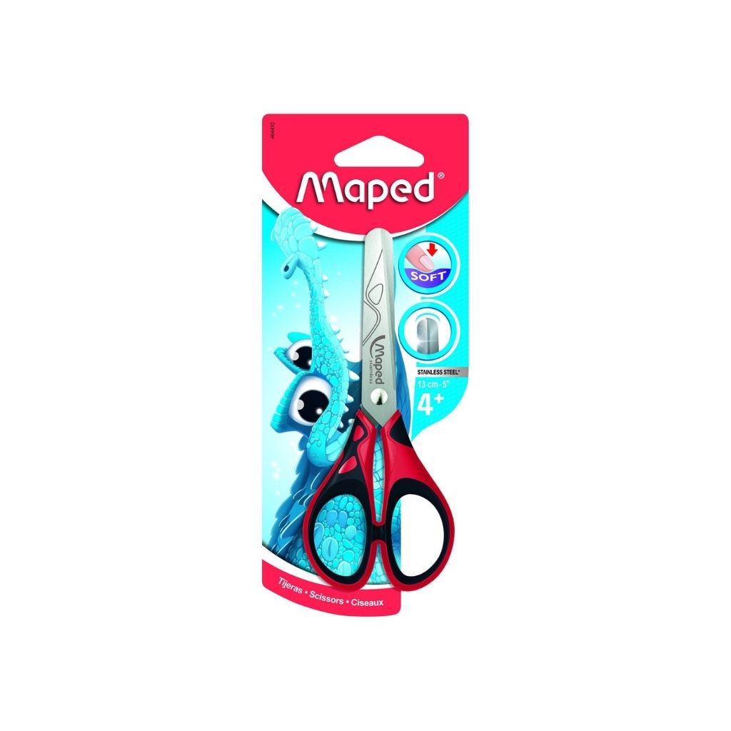 TIJERAS 5¨ ESSENTIAL PULSE SOFT BLISTER PAQ. 24