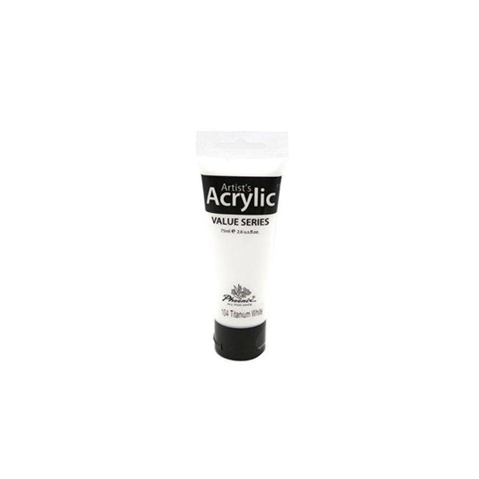 ACRILICA STUDIO ( 75 ML ) BLANCO TITANIUM 104