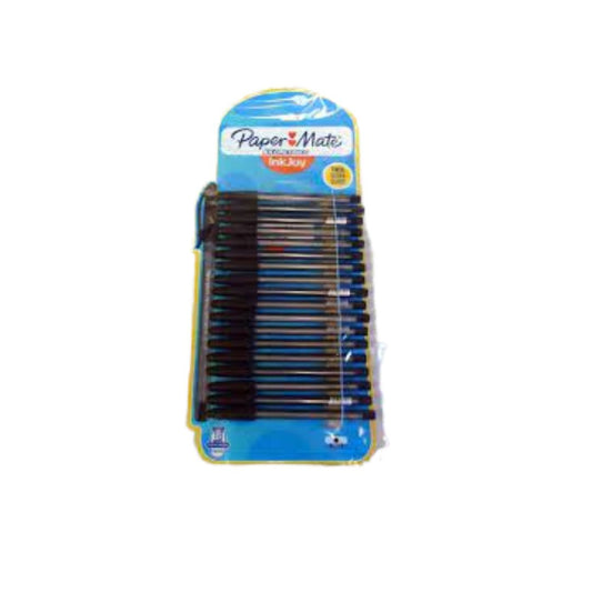 BOLIGRAFOS INKJOY 100ST CLIPSTRIP 18/1 NEGRO BLISTER