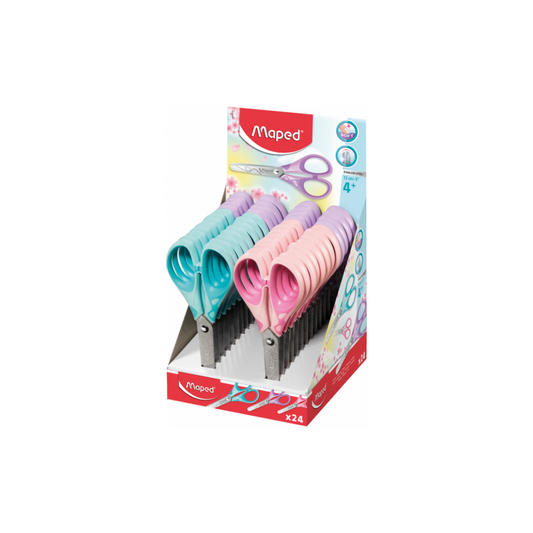 TIJERAS ESSENTIAL SOFT PASTEL13MM (UNIDAD) DISPLAY
