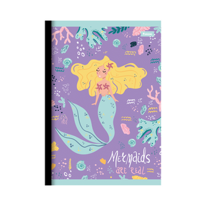 CUADERNO COSIDO 200H MERMAIDS SEREIA