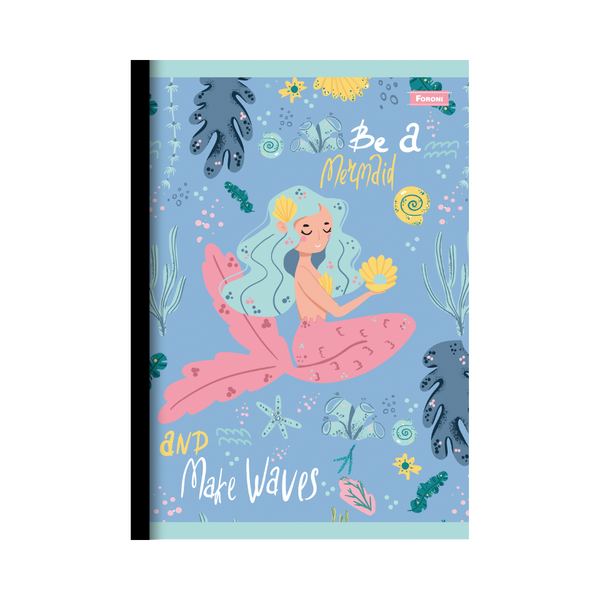 CUADERNO COSIDO 200H MERMAIDS SEREIA