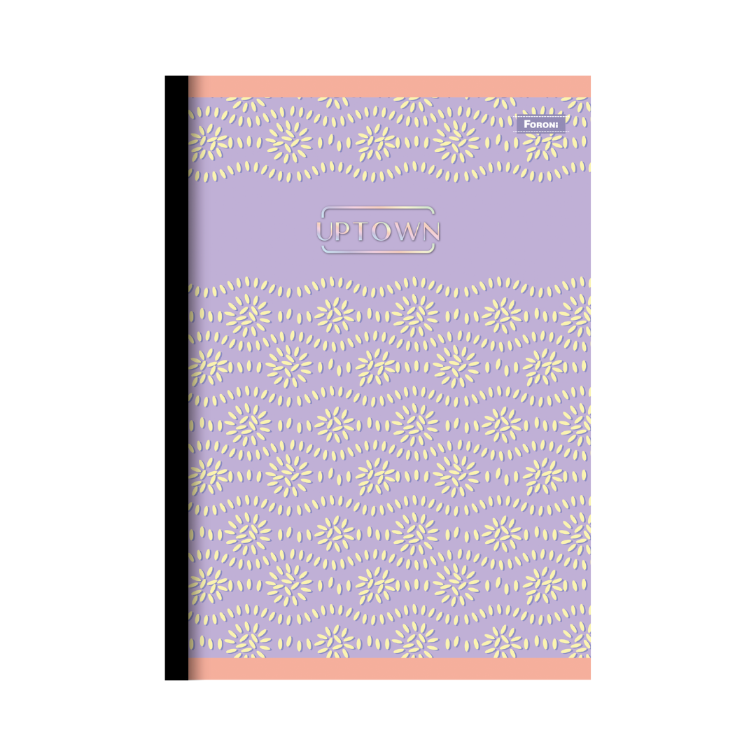 CUADERNO COSIDO 200 PAG. UPTOWN