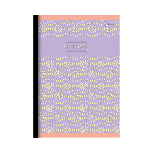 CUADERNO COSIDO 200 PAG. UPTOWN