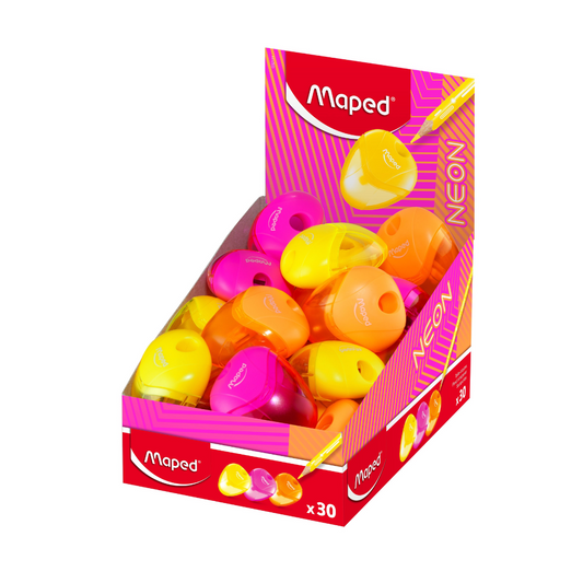 SACAPUNTAS IGLOO 1 HOYO COLOR NEON (Display)