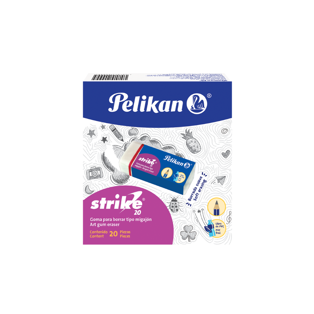 GOMAS DE BORRAR RUBBER CEMENT STRIKE 20