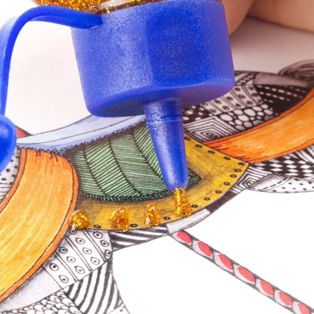 EGA C/ESCARCHA DIAMANTINA 60ML ORO