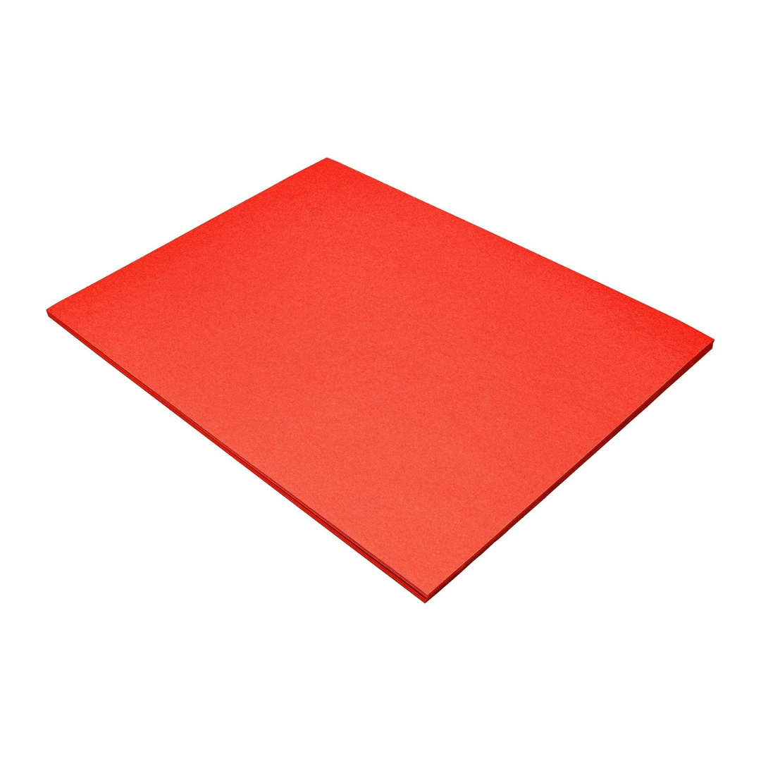 PAPEL CONSTRUCCION (18 X 24) NARANJA
