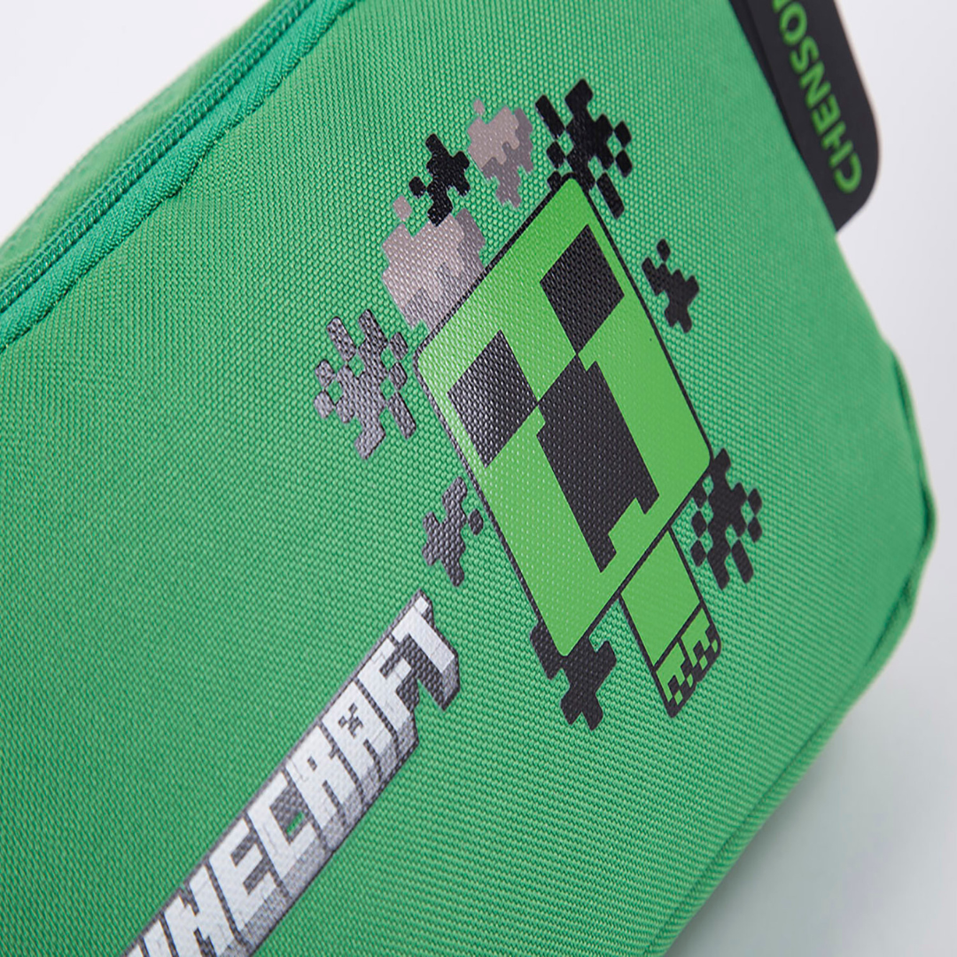 ESTUCHES P/LAPICES MINECRAFT CREEPER VERDE XXIII