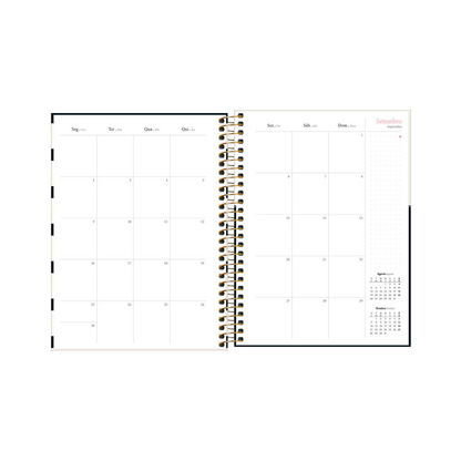 AGENDA DIARIA EN ESPIRAL 2024 PLANNER W VILLAG M7