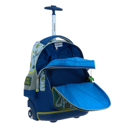 MOCHILA CON RUEDAS GRANDE AZUL CHENSON ORIGINAL TRERROR XXIV