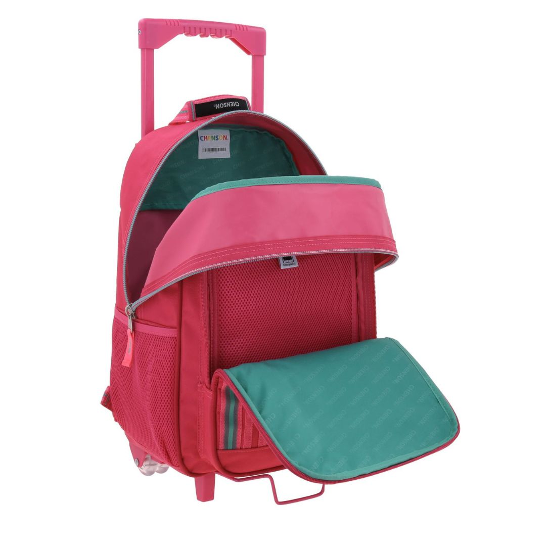 MOCHILA C/RUEDAS CHENSON GRANDE CHEY ROSA XXIV