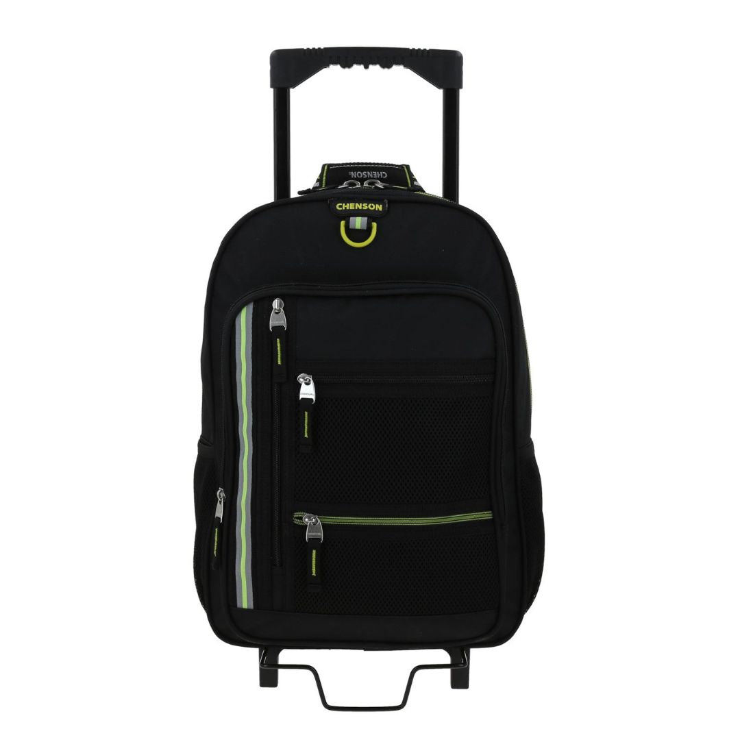 MOCHILA C/RUEDAS CHENSON GRANDE CHEY NEGRO XXIV