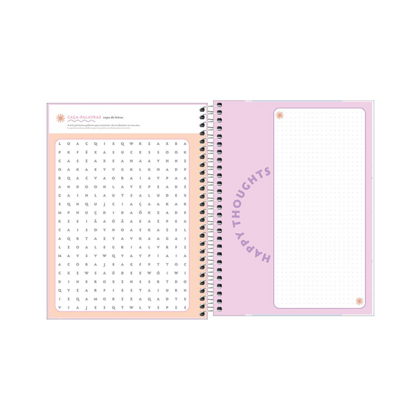 AGENDA DIARIA EN ESPIRAL 2024 PLANNER HAPPY M7