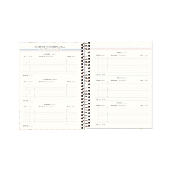 AGENDA DAIRIA EN ESPIRAL 2024 PLANNER SOHO M7