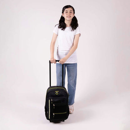 MOCHILA C/RUEDAS CHENSON GRANDE CHEY NEGRO XXIV
