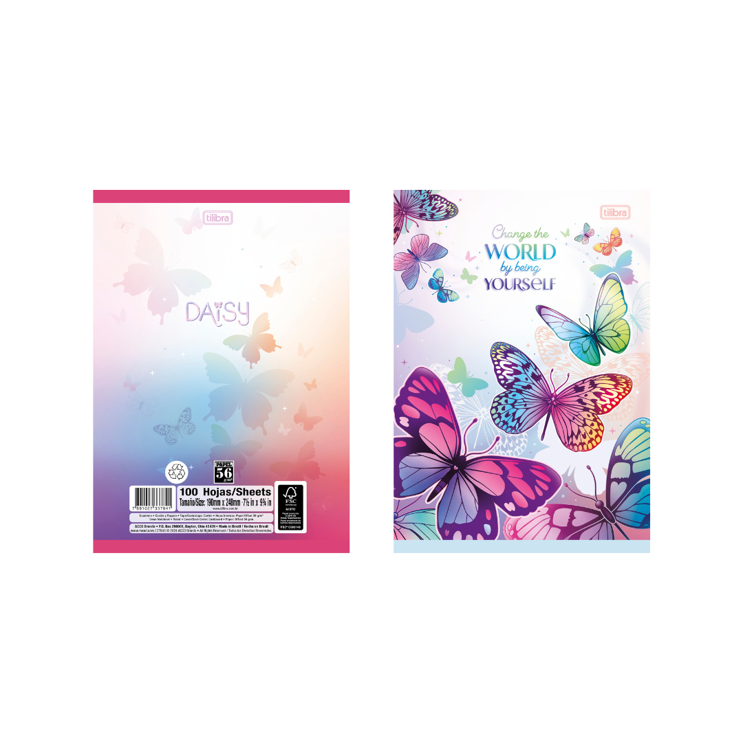 CUADERNO COSIDO 200 PAG. DAISY