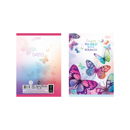 CUADERNO COSIDO 200 PAG. DAISY
