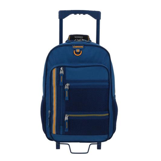 MOCHILA C/RUEDAS CHENSON GRANDE CHEY AZUL XXIV