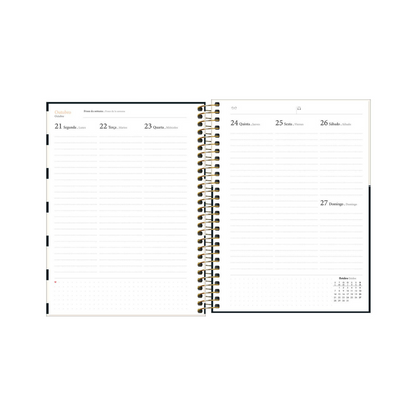 AGENDA DIARIA EN ESPIRAL 2024 PLANNER W VILLAG M7
