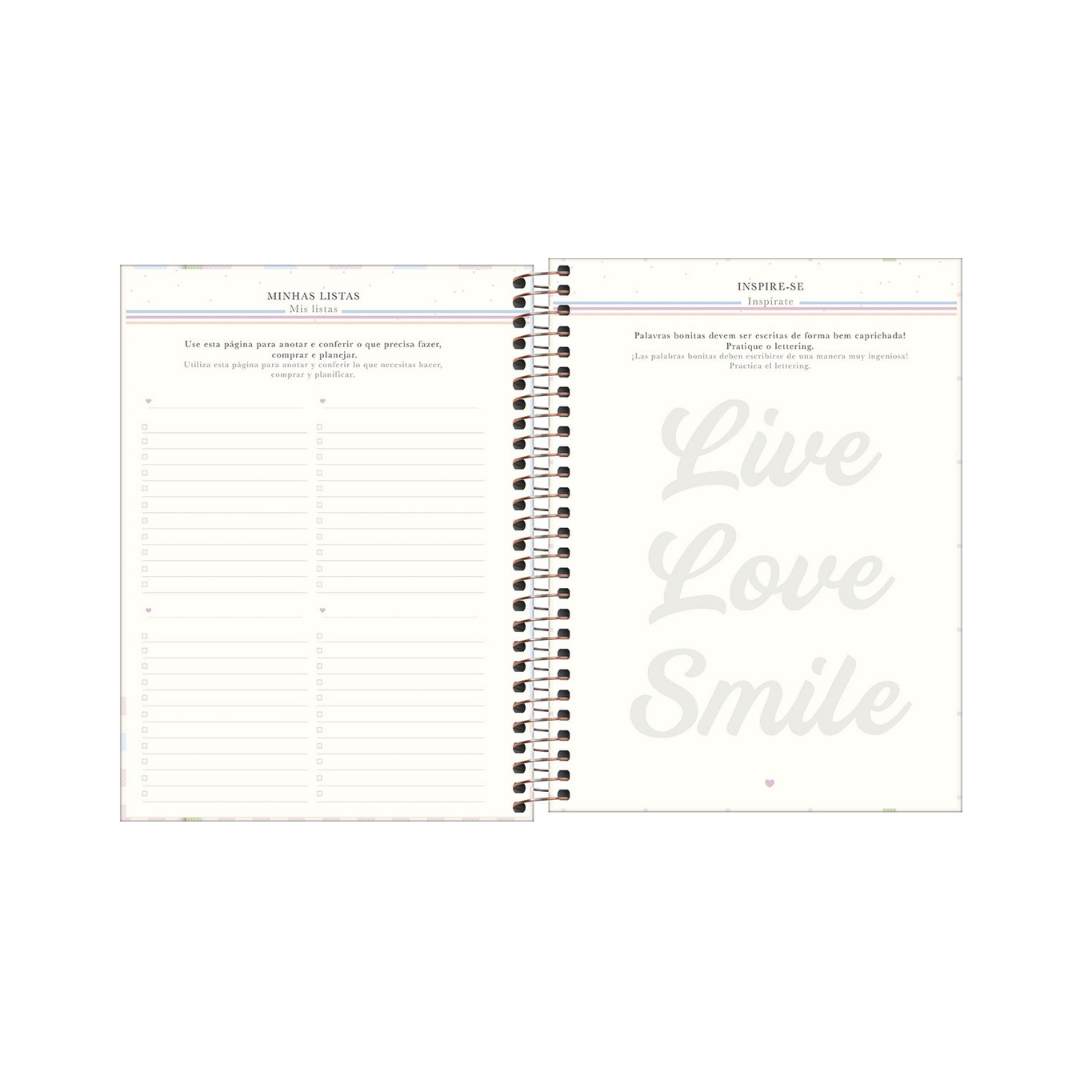 AGENDA DAIRIA EN ESPIRAL 2024 PLANNER SOHO M7