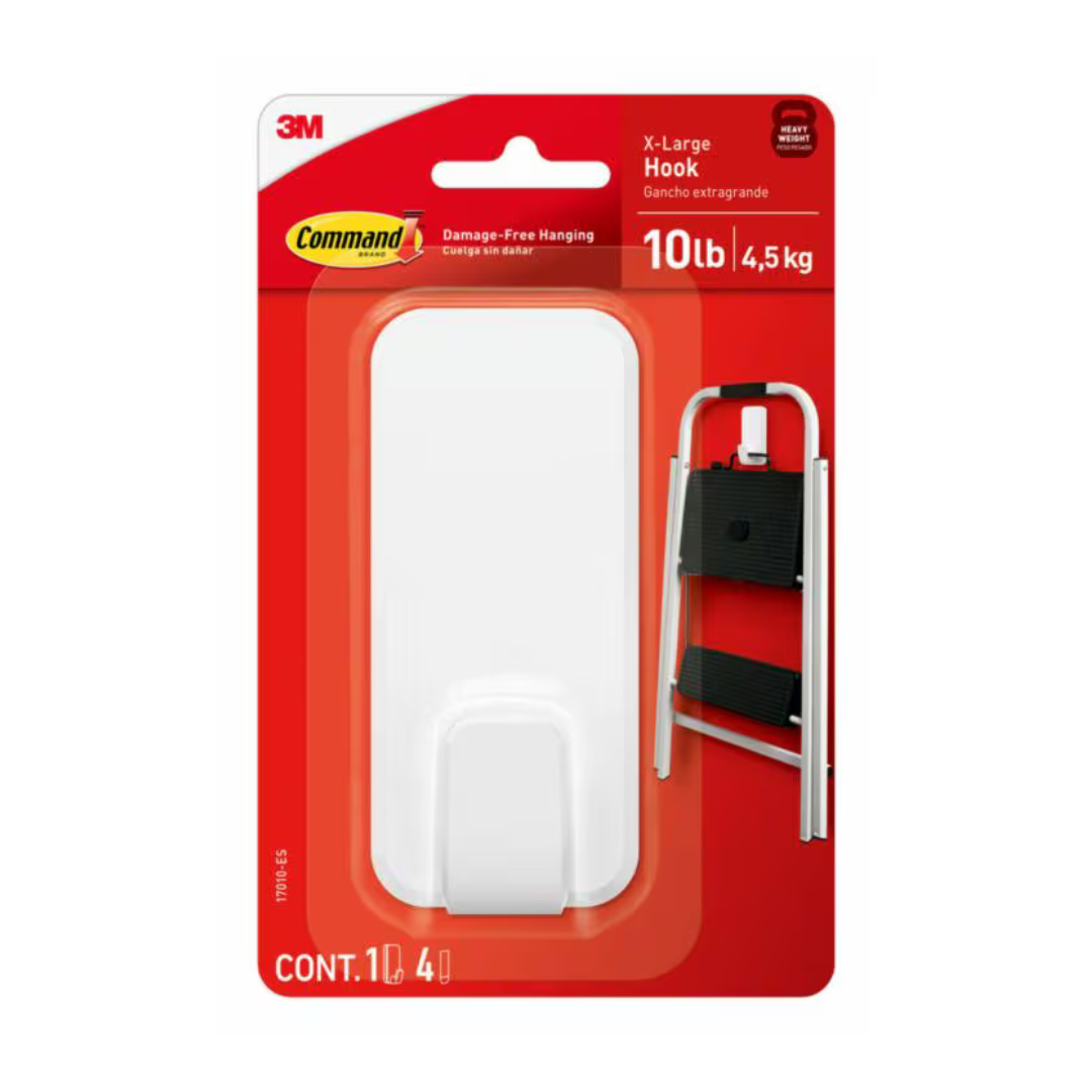 GANCHOS EXTRA GRANDES COMMAND 10LB