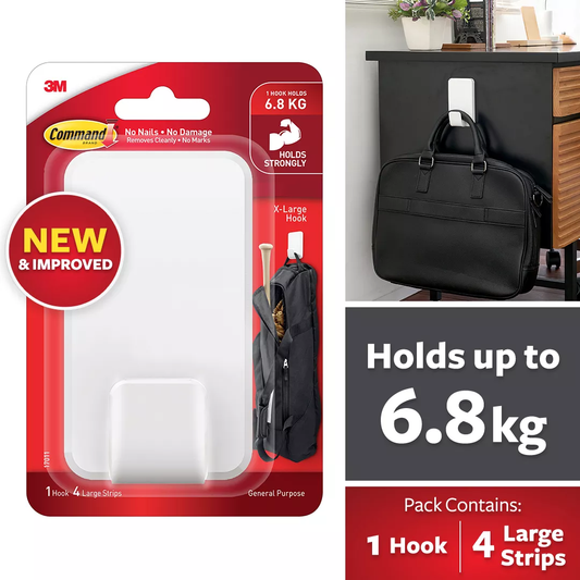 GANCHOS EXTRA GRANDES COMMAND 15LB