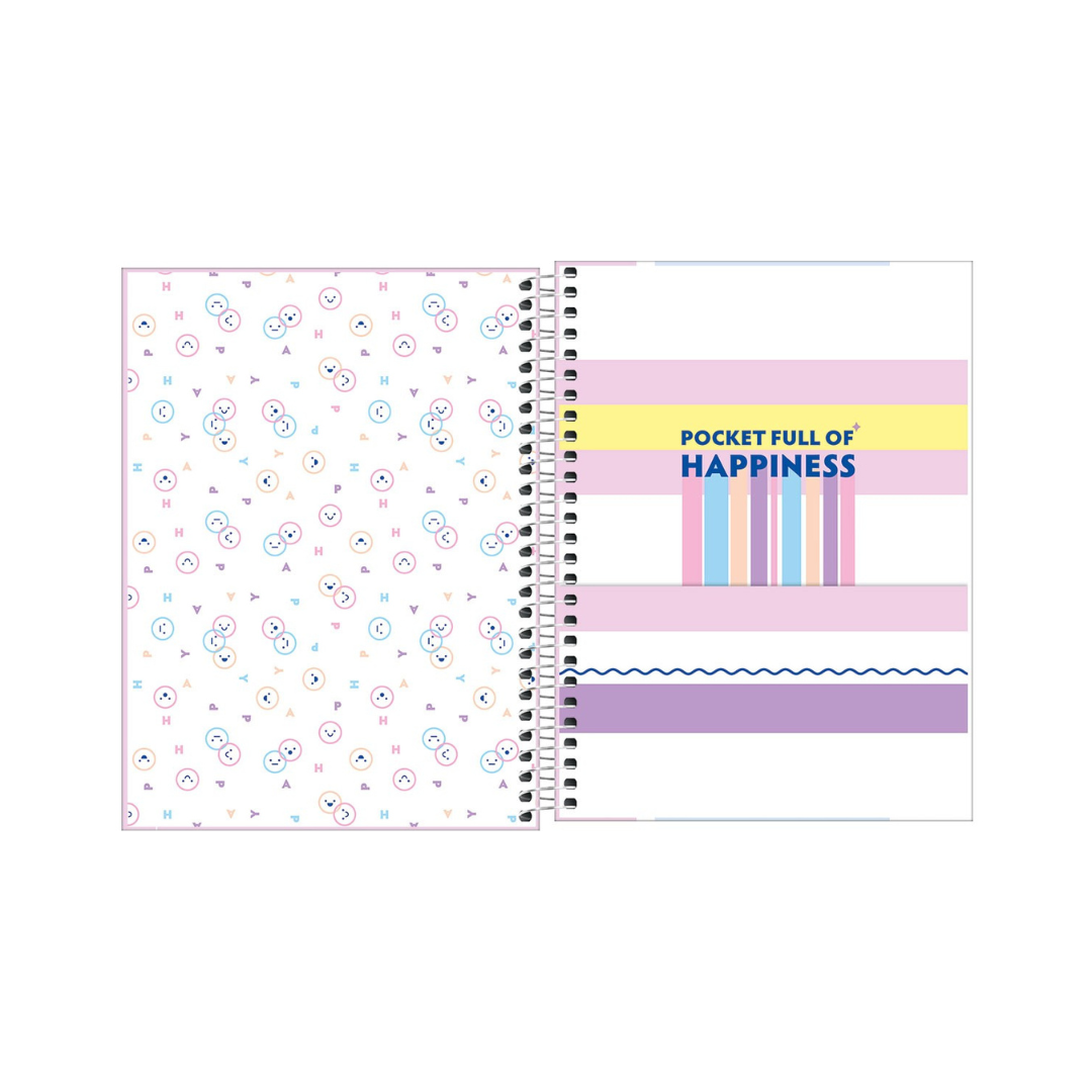 AGENDA DIARIA EN ESPIRAL 2024 PLANNER HAPPY M7