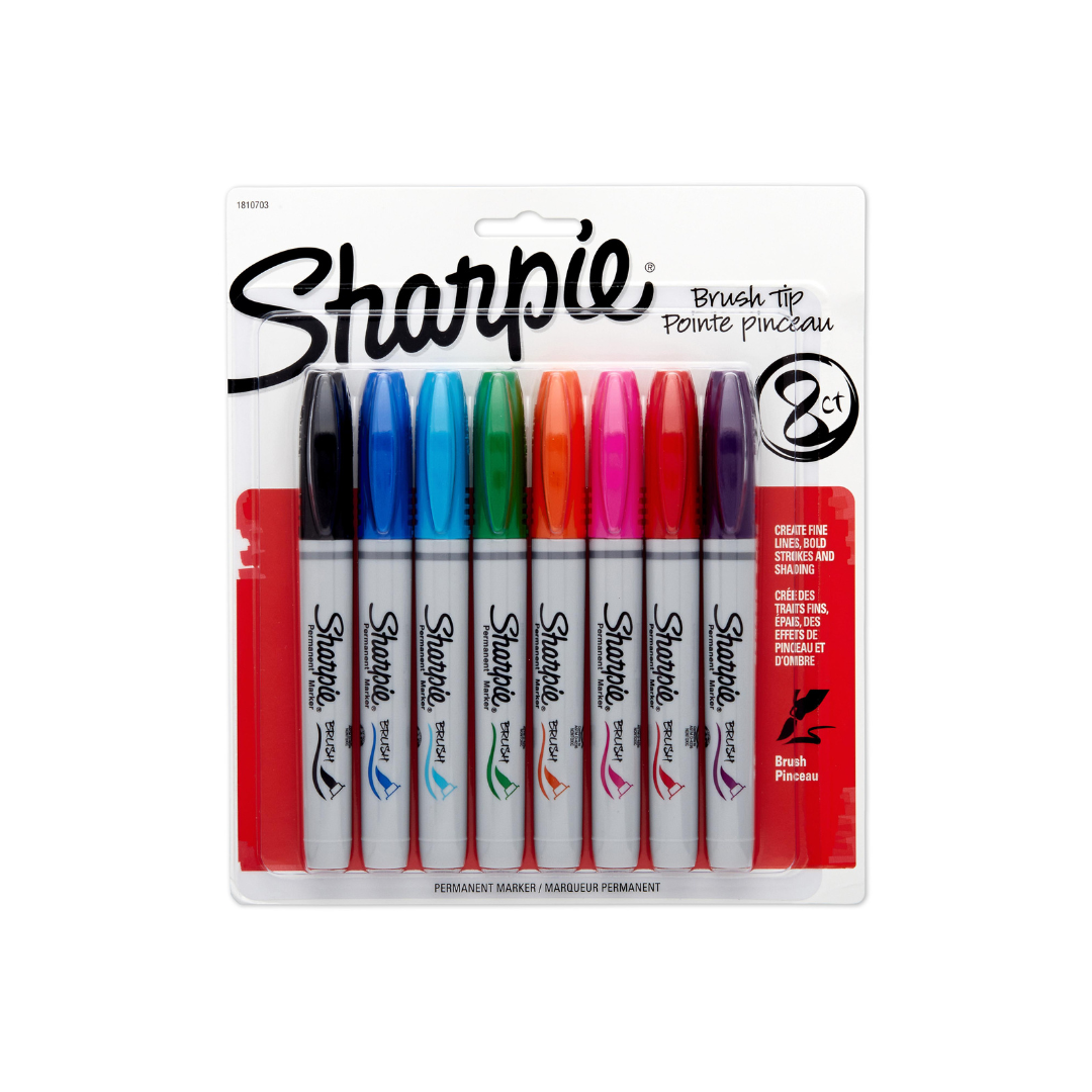 JUEGO DE FELPAS BRUSH TIP 8/1 SURTIDAS