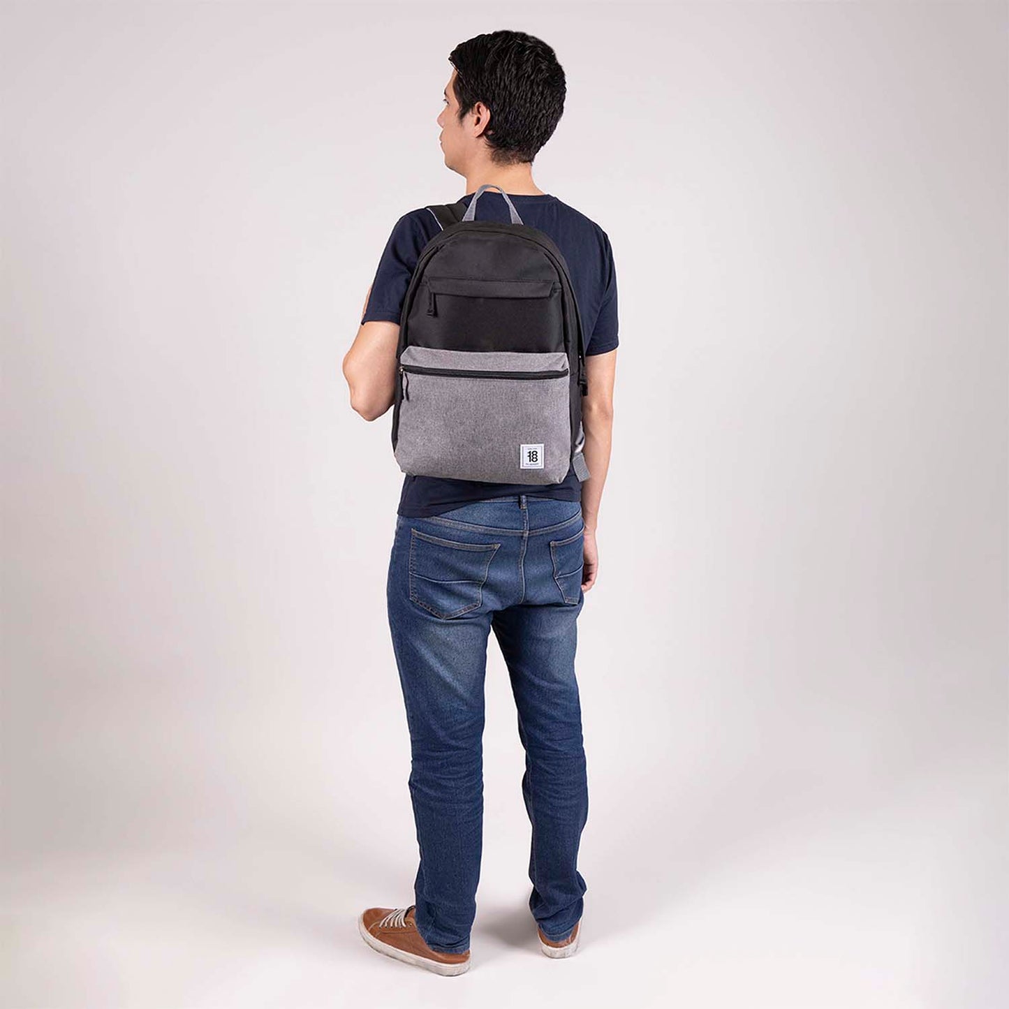 MOCHILAS CHENSON GRANDE COLORS GRIS XXIII