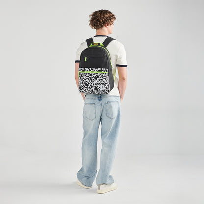 MOCHILAS CHENSON GRANDE CRAZY COLORS 1818 NEGRA XXV