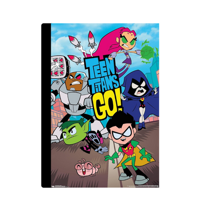 CUADERNO COSIDO 200 PAG. TEEN TITANS GO 2nd PAQ. 32