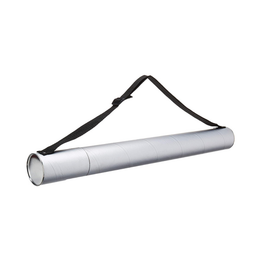 PORTAPLANOS DE CARTON C/CORREA 27" GRIS UNIDAD 1