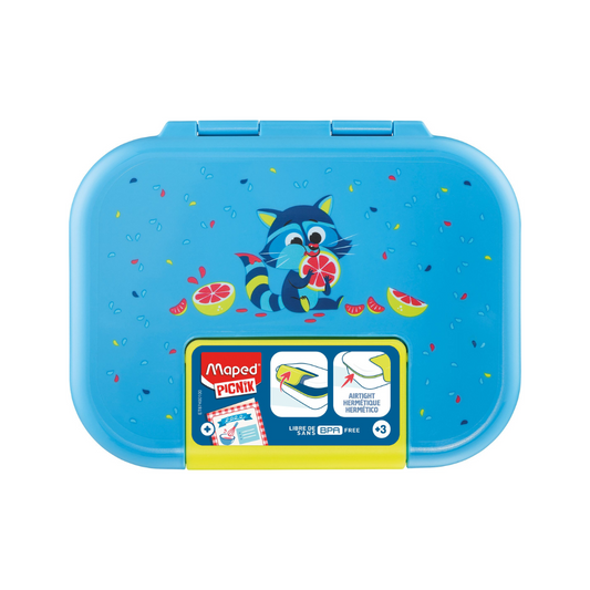 PECIPIENTE P/MERENDAR MINIZ ECOZEN 900ML MAPACHE