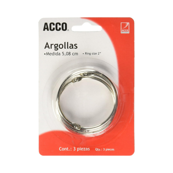 ARGOLLAS 2"  3/1 BLISTERS PAQ. 12