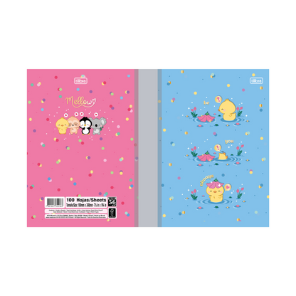 CUADERNO COSIDO 200 PAG. COST CF MELLOW